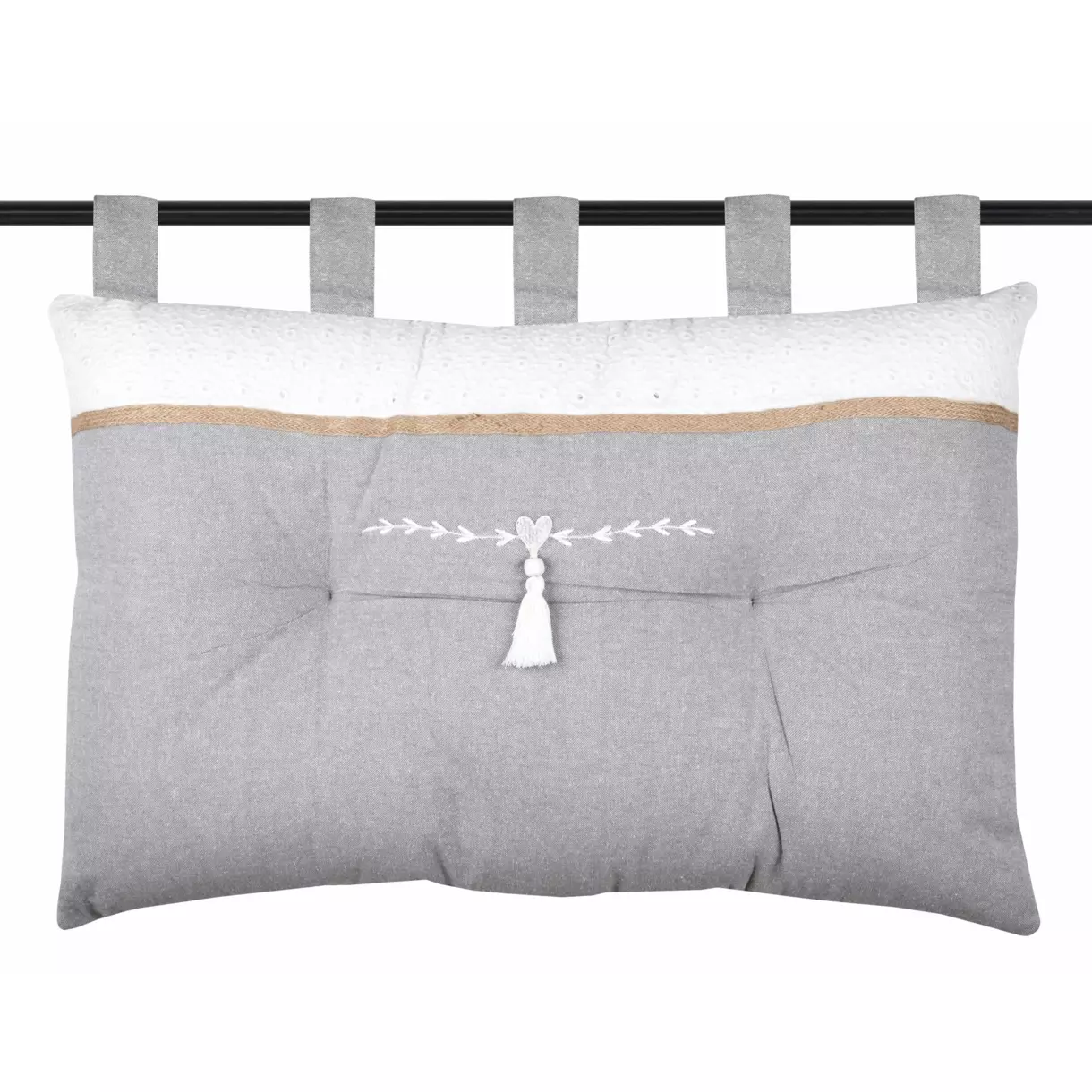 Tête de lit (70 cm) Candice Grise 1