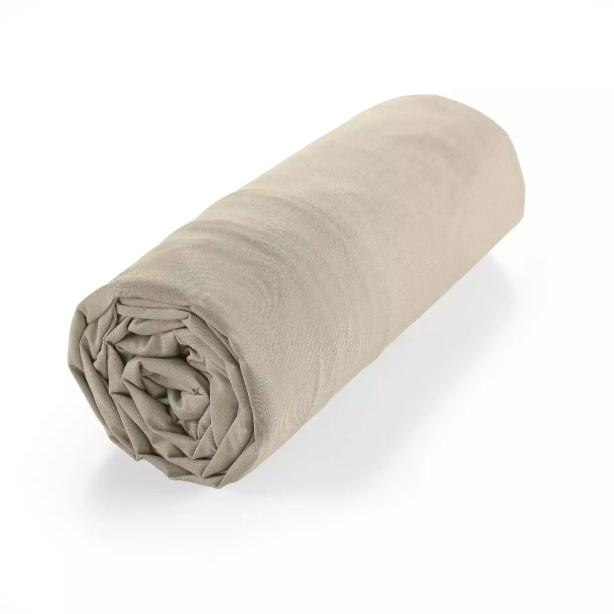 Sábana bajera en algodón bio (180 cm) Biolina Topo 6