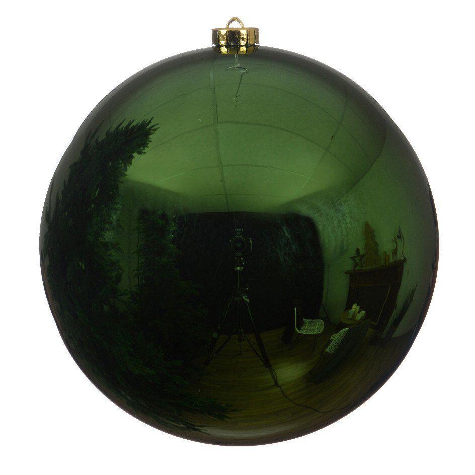 Weihnachtskugel (D200 mm) Alpin Tannengrün 1