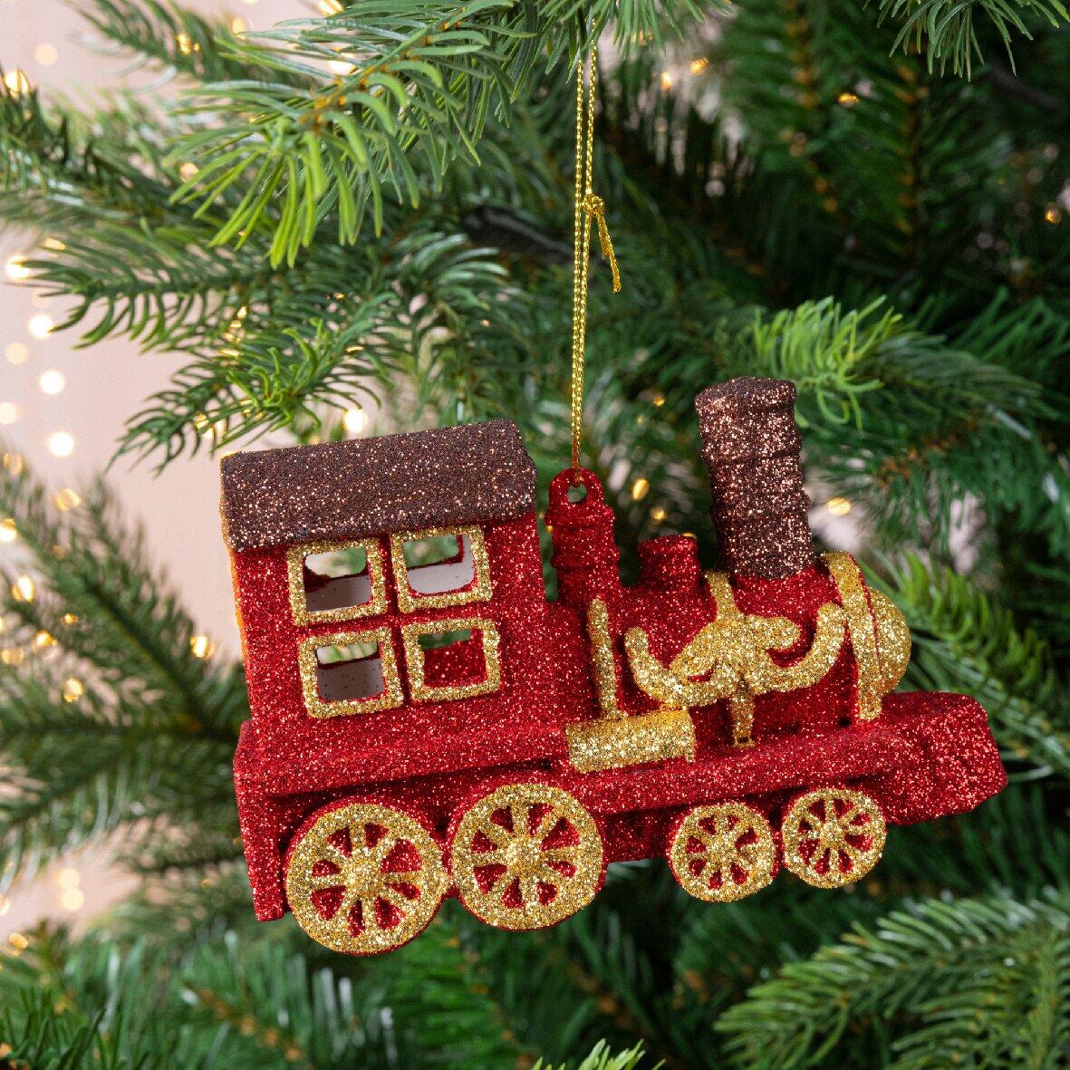 Train de Noël Rouge 1