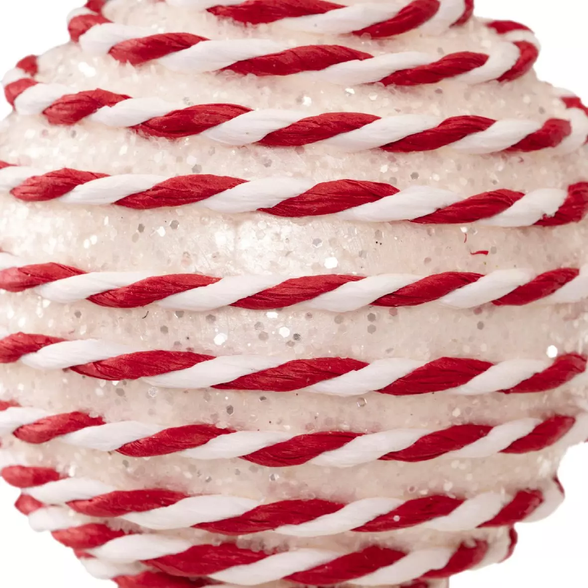 Lot de 12 boules de Noël (D80 mm) Emina Rouge 6