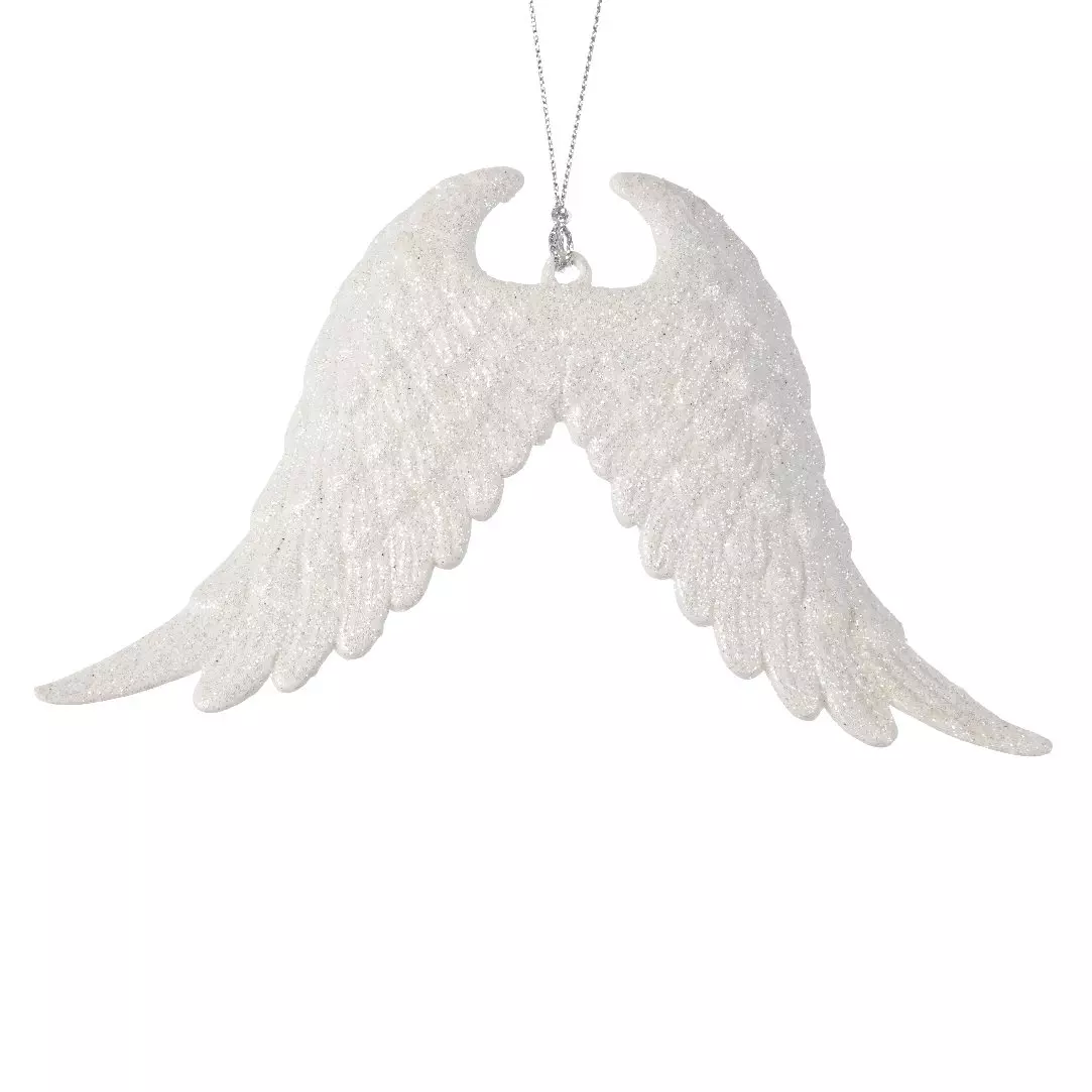 Alas de ángel par colgar Baptistin Blanco 1