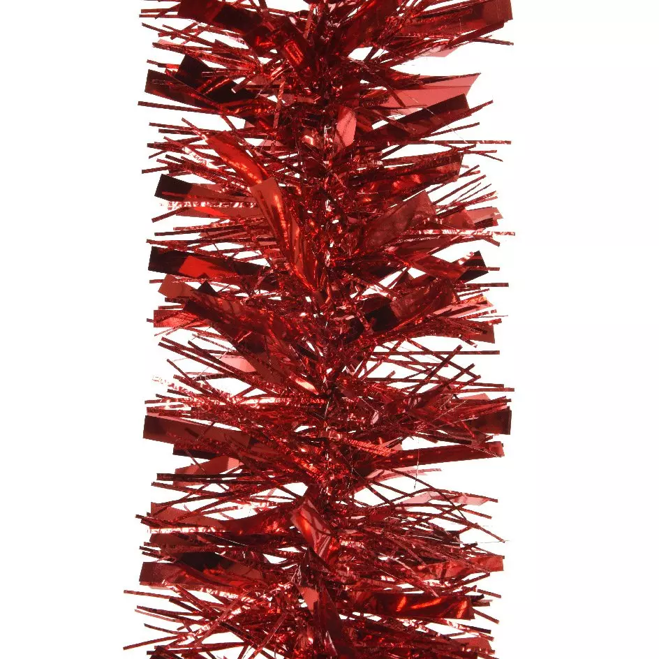 Guirlande de Noël (D10 cm) (2 m) Alpine destructurée Rouge 1