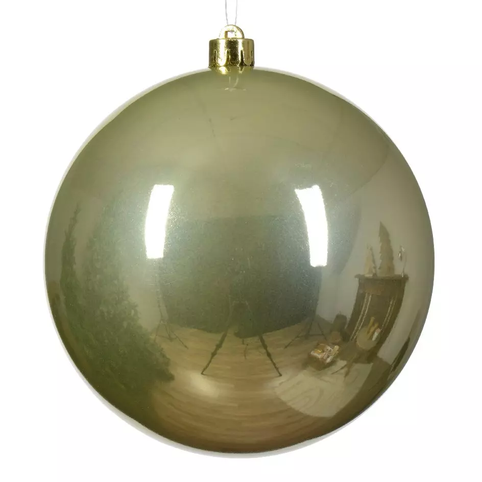 Boule de Noël (D140 mm) Alpine Pistache 1