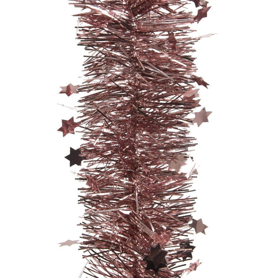 Kerstslinger (D10 cm) met sterretjes Alpine [TRICOULEUR 1