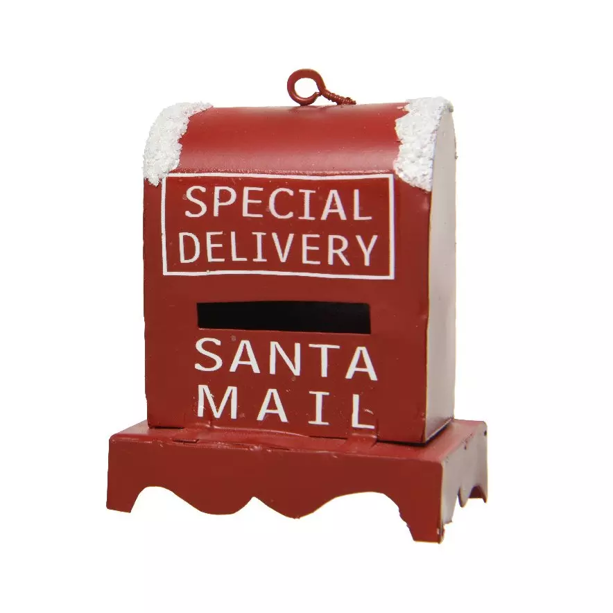 Buzón de Navidad Rojo 1