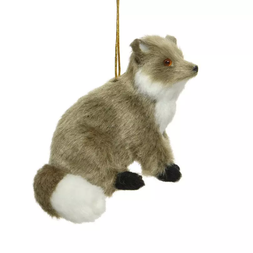 Zorro de Navidad para colgar Roxy Gris 1