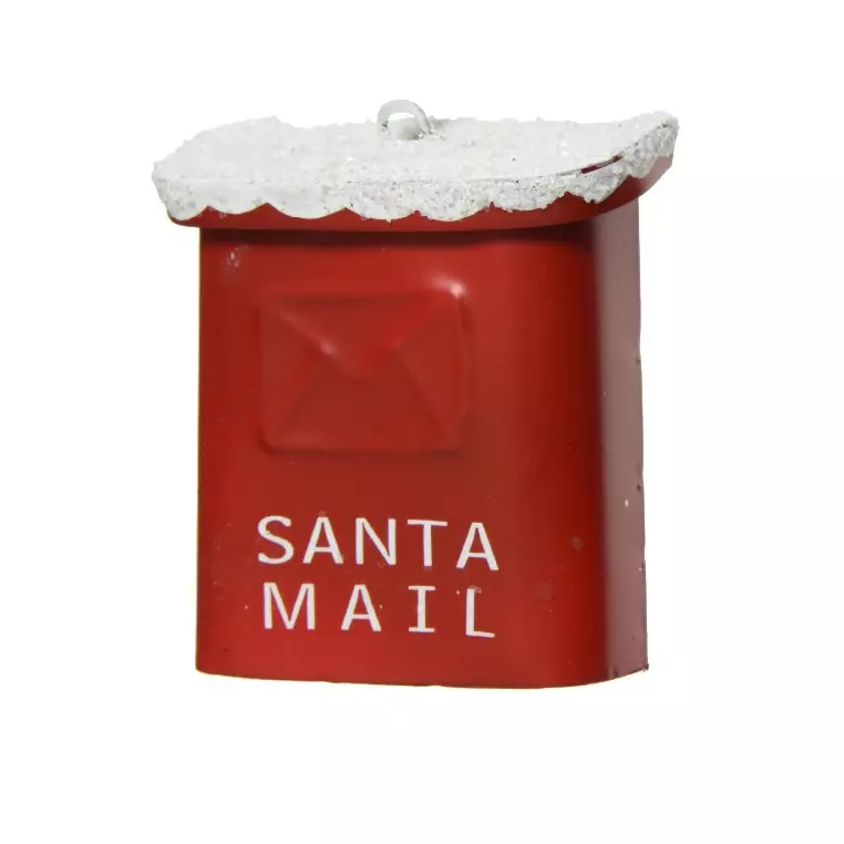 Buzón de Santa Claus de Navidad Rojo 1