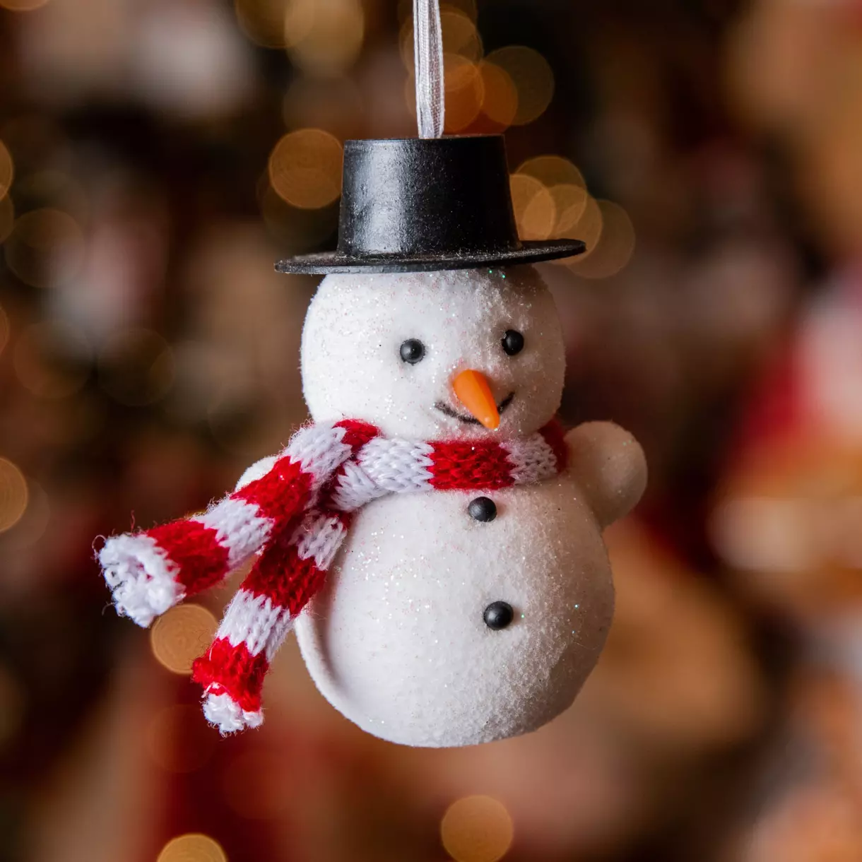 Bonhomme de neige à suspendre Beji Blanc 1