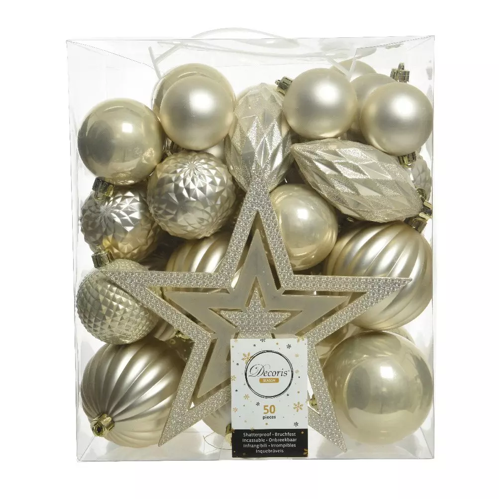 Kit de decoración para árbol de Navidad Mély Perla 1