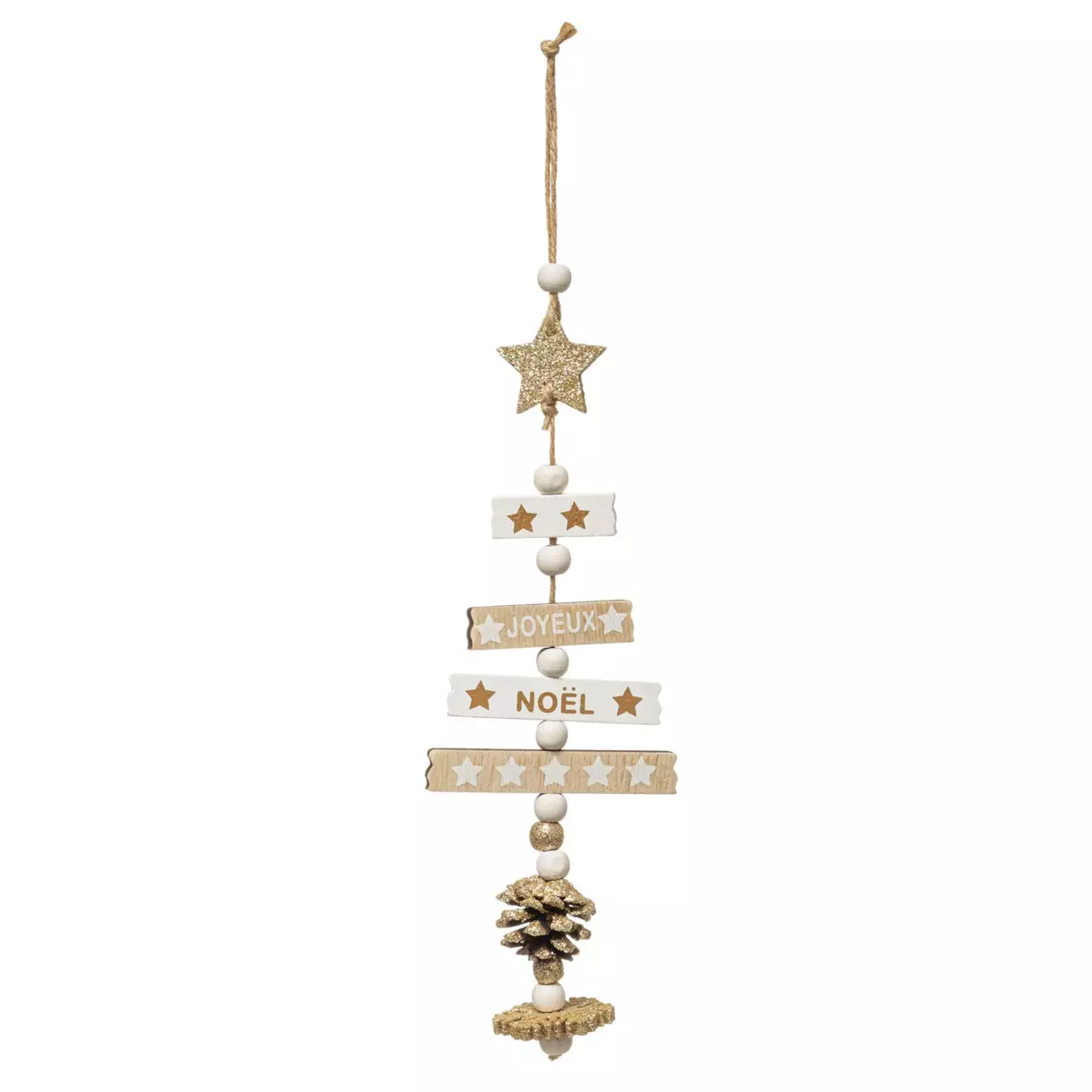 Sapin de Noël à suspendre Sapin articulé Blanc 1