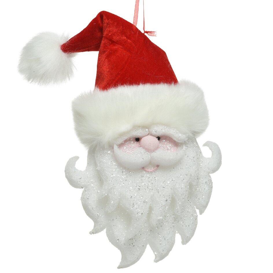 Weihnachtsmann mit Mütze Weiß 1