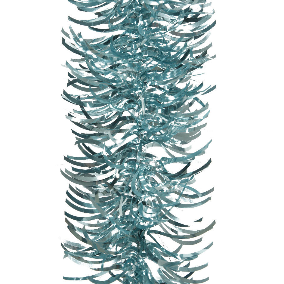 Guirnalda de Navidad (D10 cm) ondulada Alpine Azul ártico
 1