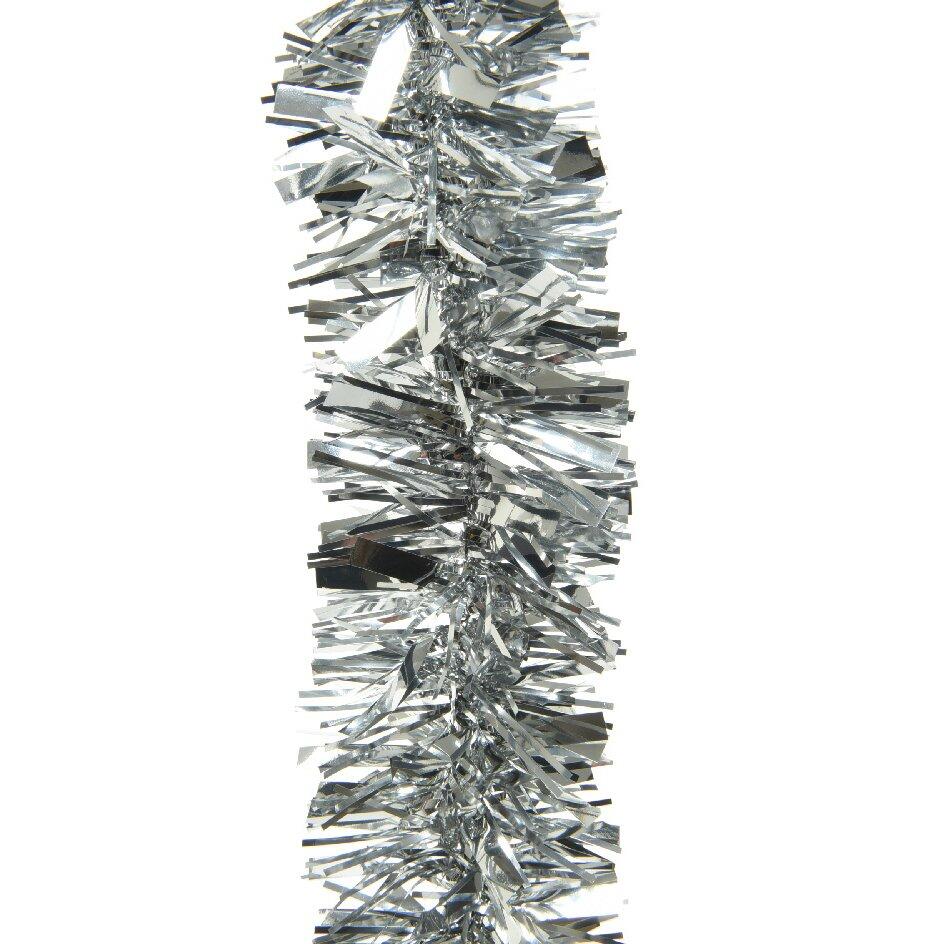 Lametta-Girlande (D7,50 cm) Glitzer Silber 1