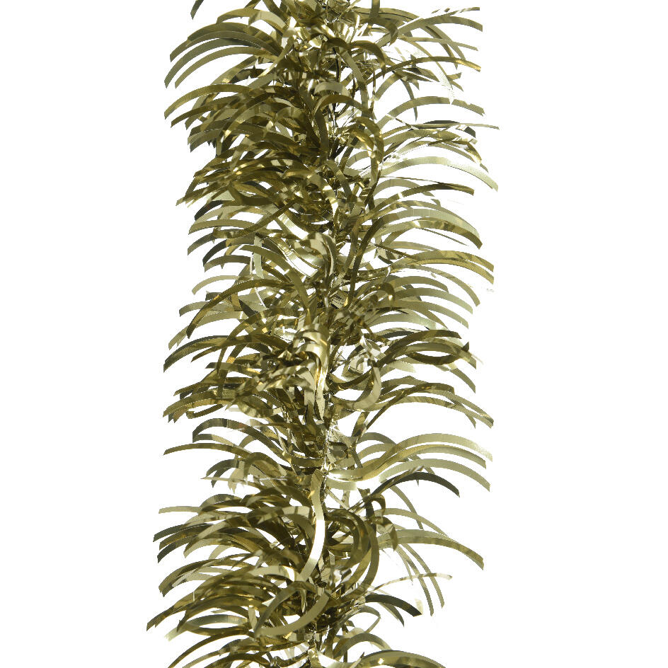 Lametta-Girlande (D10 cm) Geschwungen Alpine Moosgrün 1