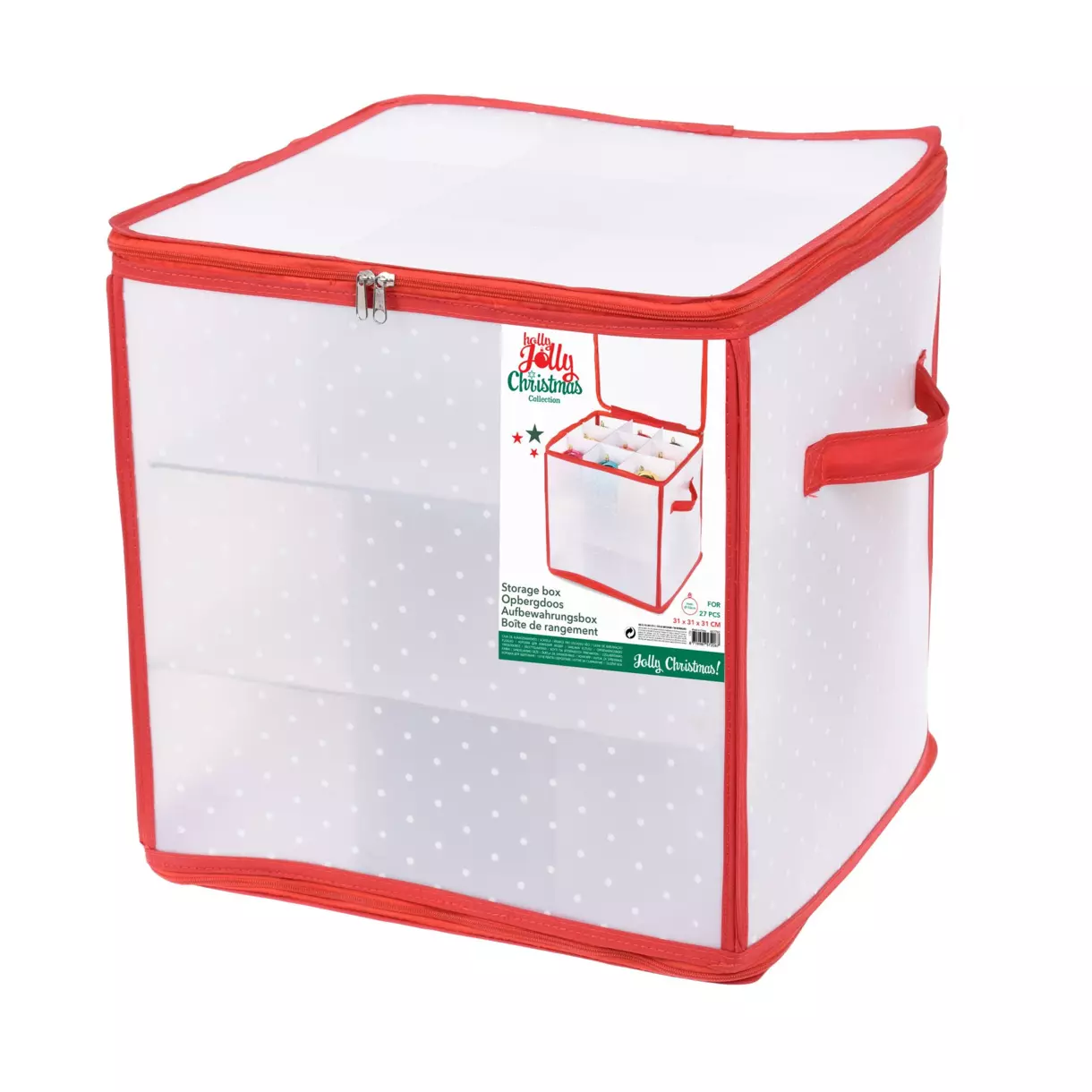 Caja para ordenar para 27 bolas de Navidad 1