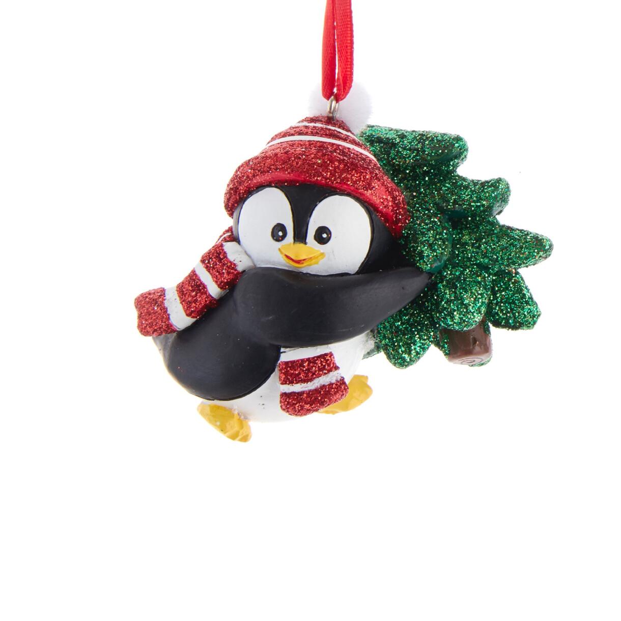 Kerst Pinguïn Sapin hangdecoratie Zwart 1