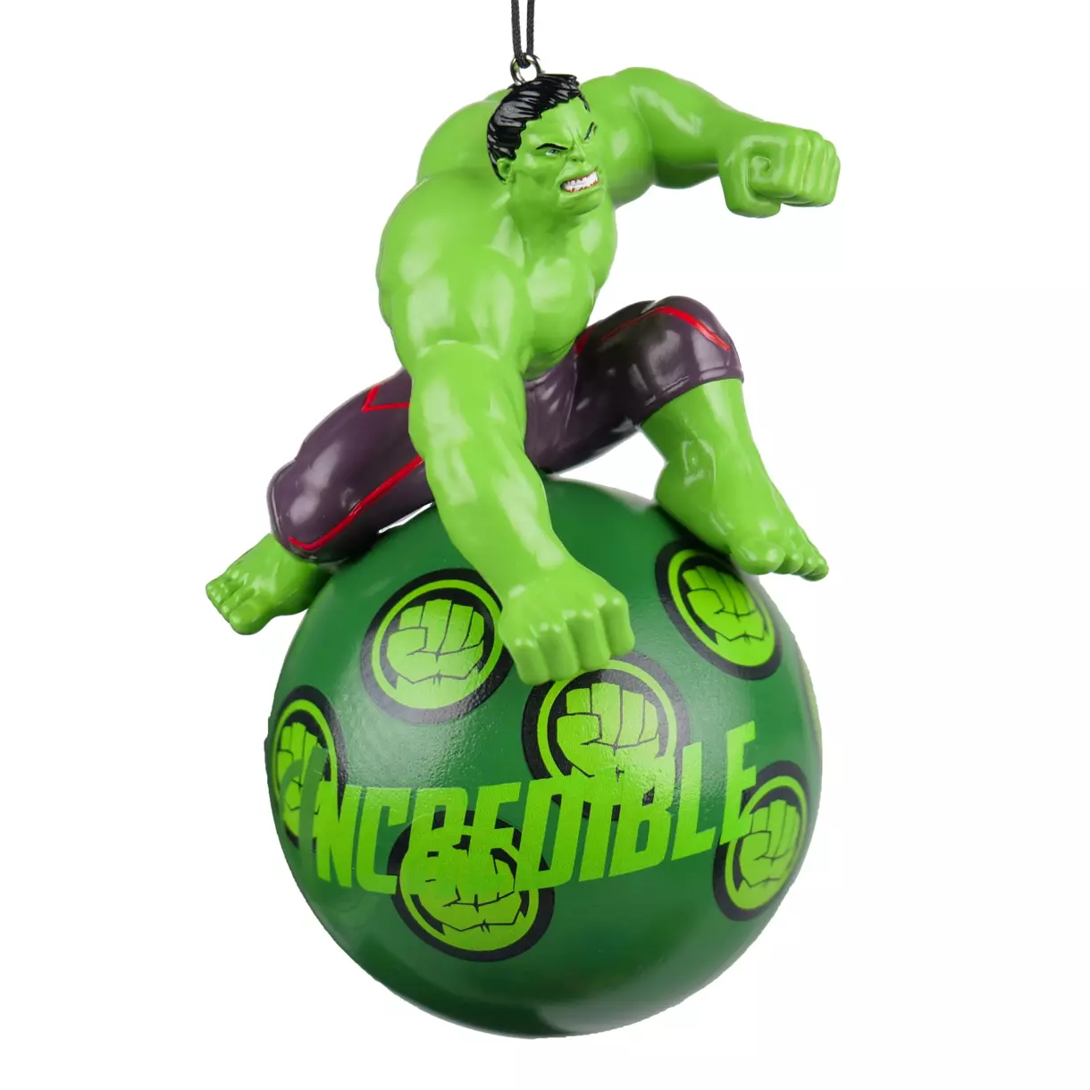 Weihnachtskugel (D130 mm) Disney Hulk Grün 1