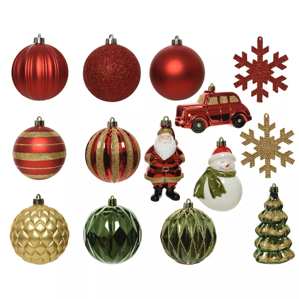 Kit kerst hangdecoratie Traditie Goud 1