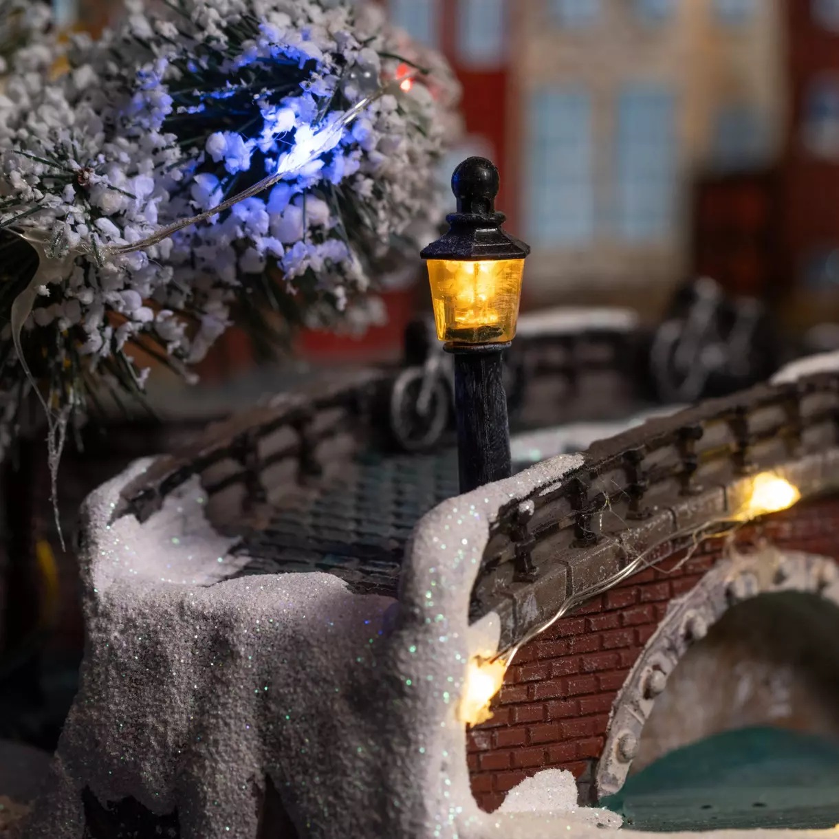 Pueblo de Navidad luminoso y musical Amsterdam 6
