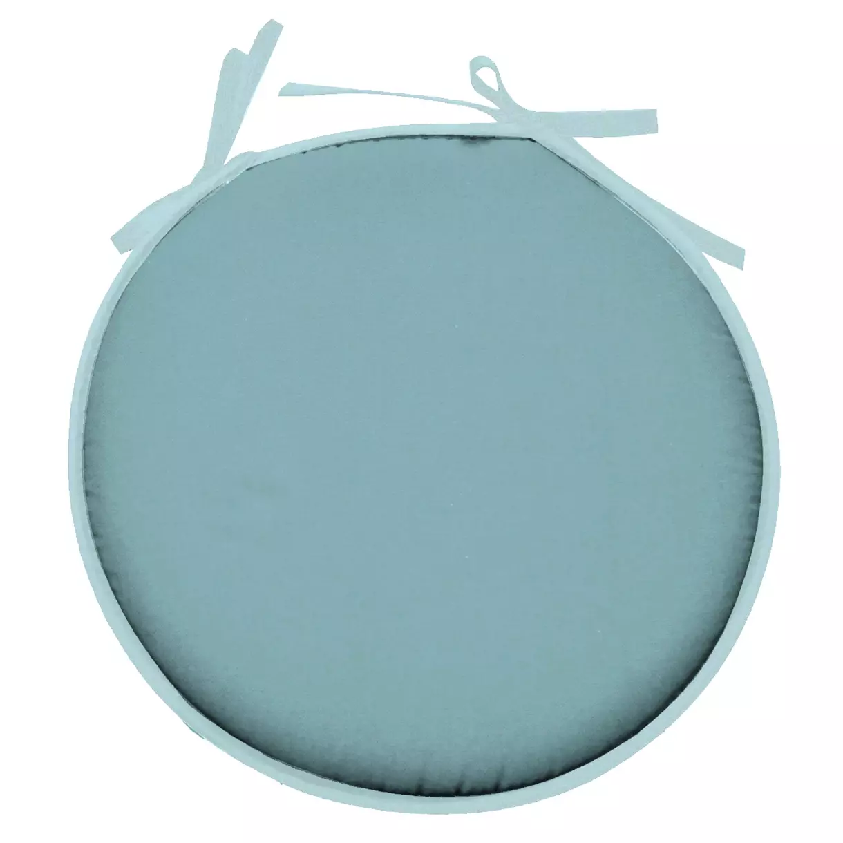 Cojín de silla redondo (40 cm) Nelson Verde jade 1