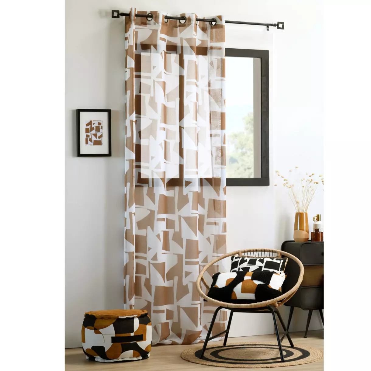 Visillo (140 x 260 cm) Chester Camel 1
