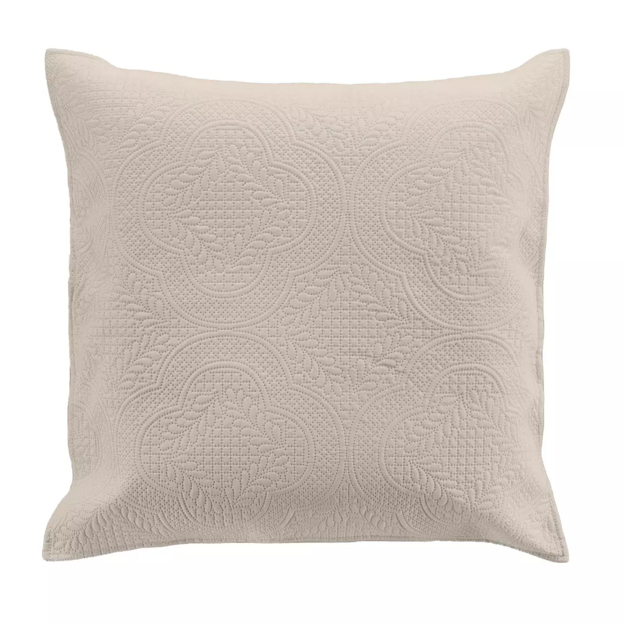 Housse de coussin (60 cm) Romane Taupe 1
