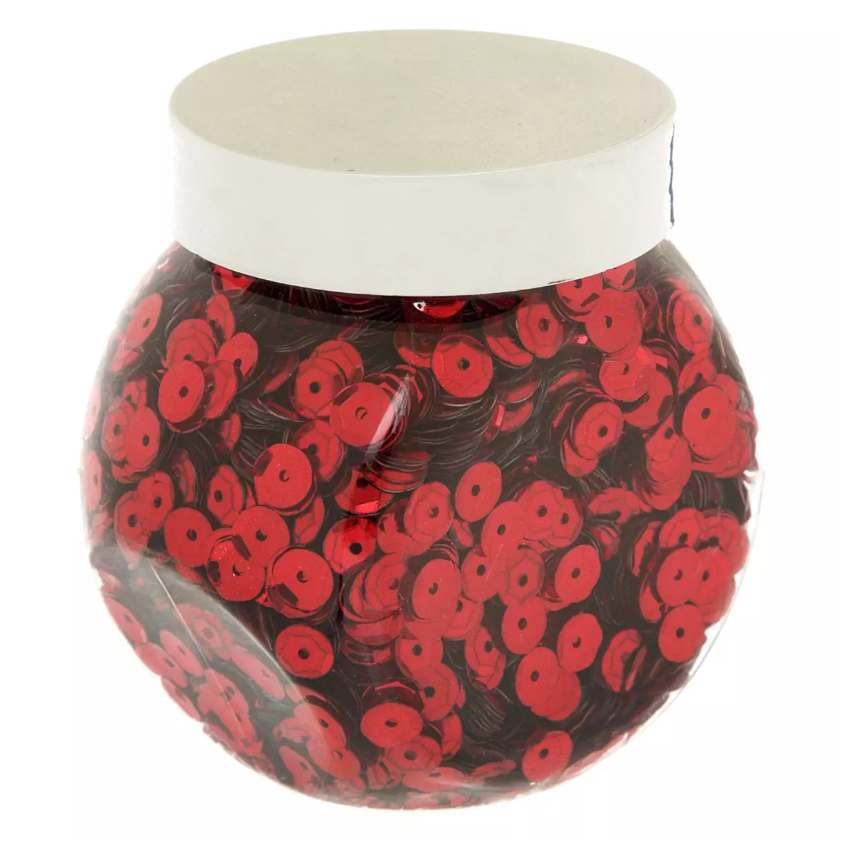 Lote de 100 gr de lentejuelas Rojo 1