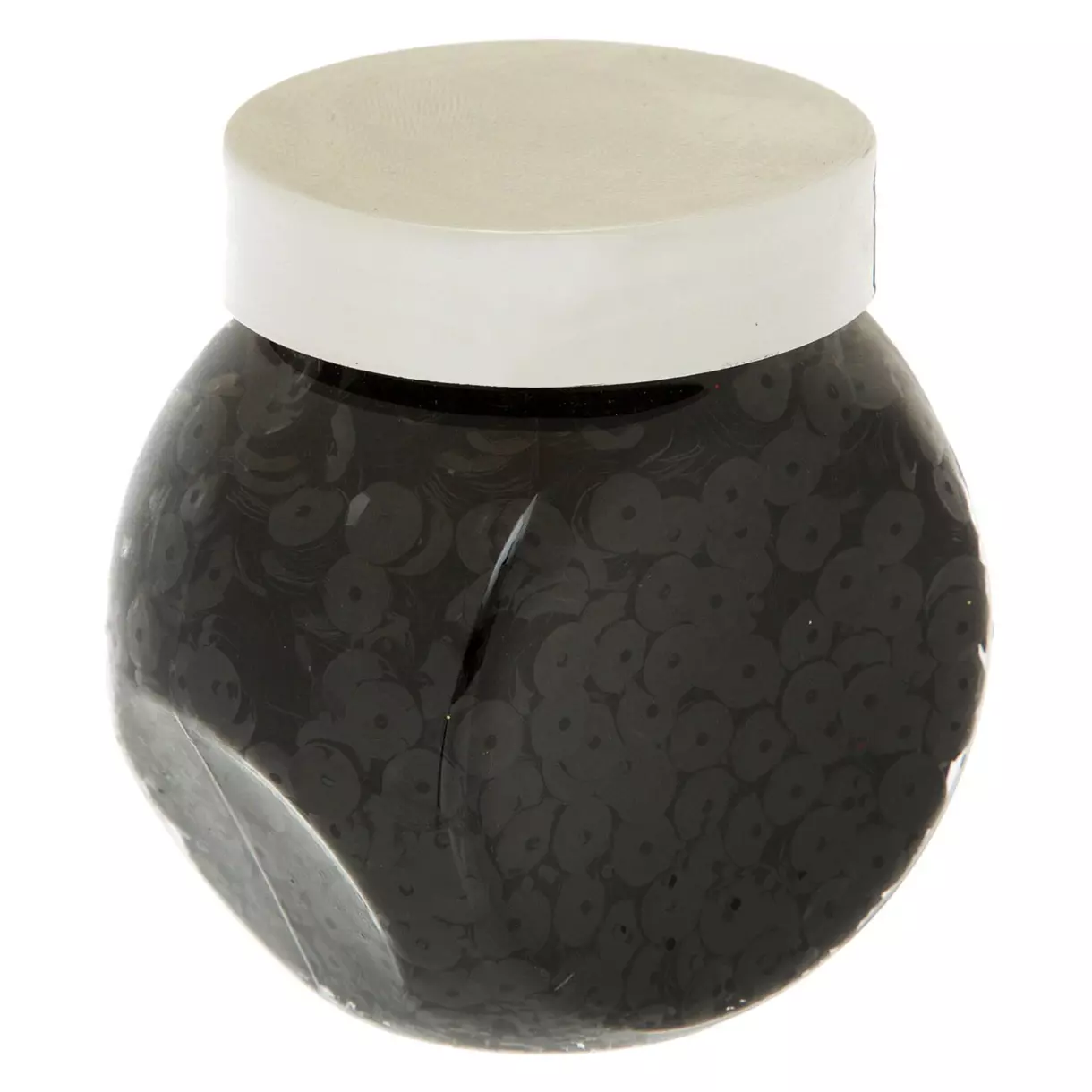 Lote de 100 gr de lentejuelas Negro 1