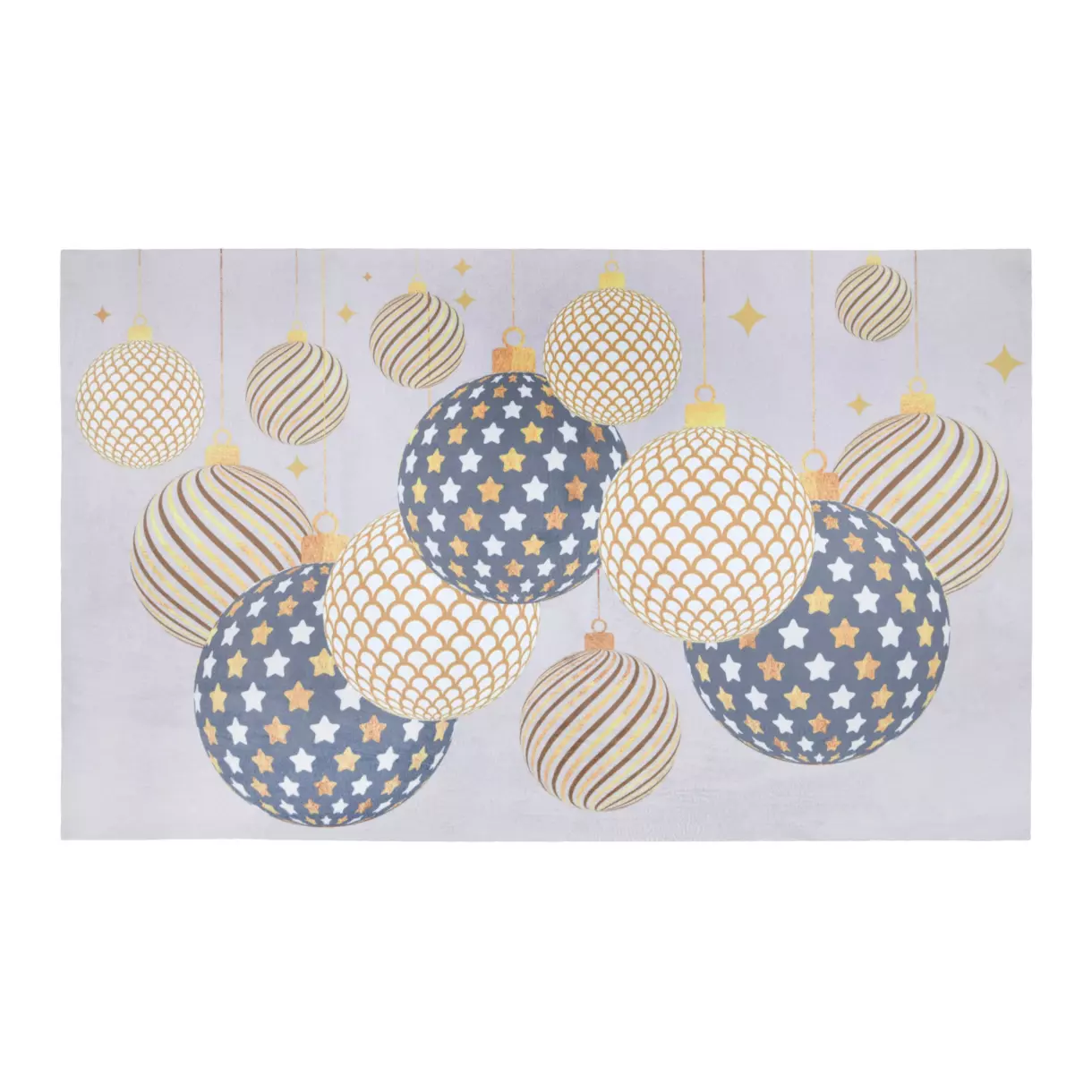 Tapis de noël (75 cm) Sibérie Or 1