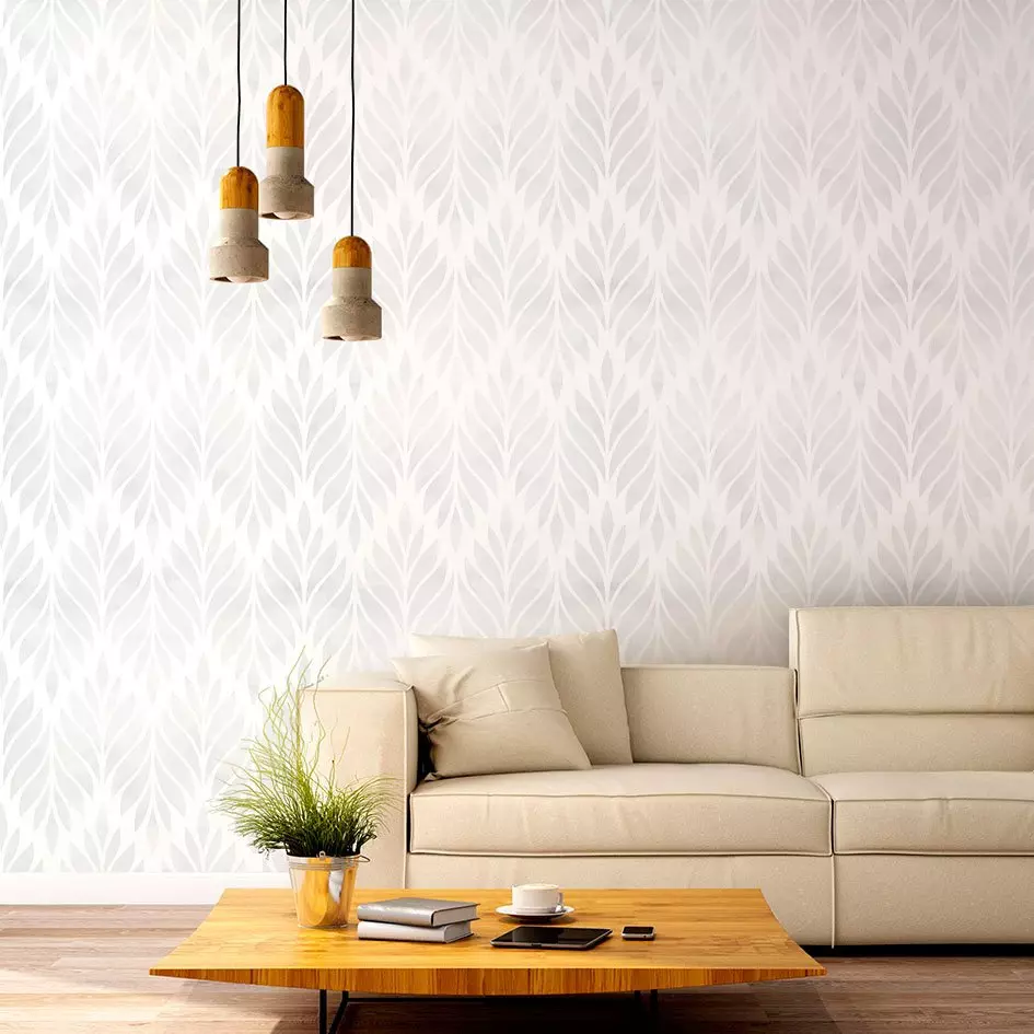 Décoration murale adhésive  (130 x 260 cm) Filigrana Gris