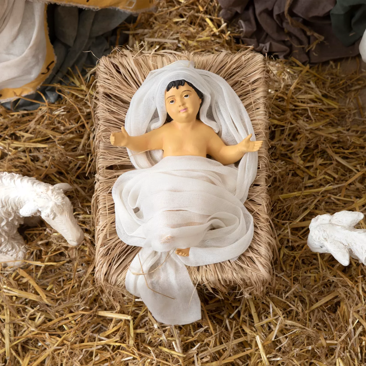 14 Grote kerststalfiguren van Camille