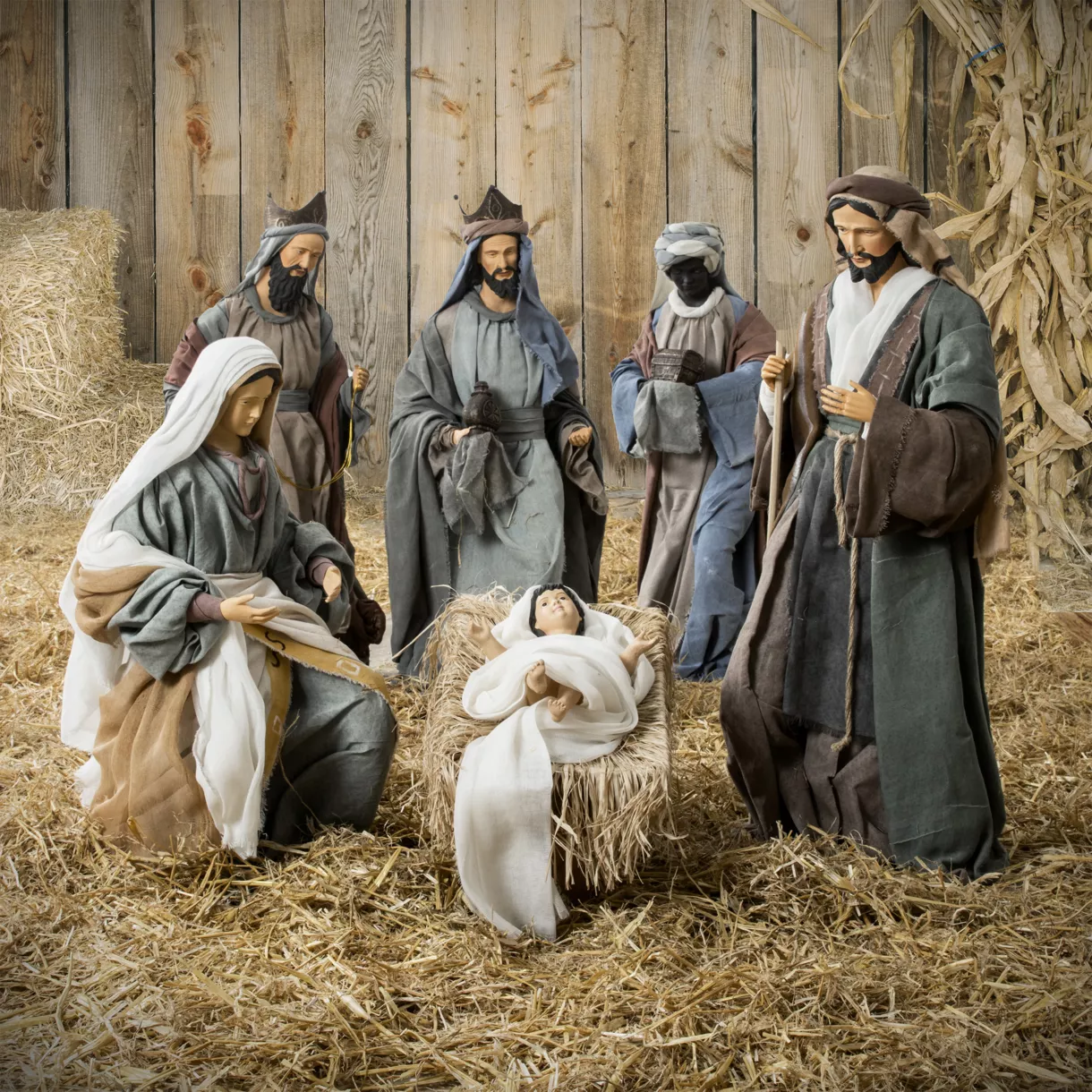NATIVITY SET X 6 - 80CM V2