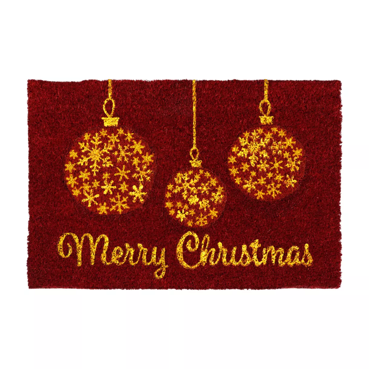 TAPIS IMP 40X60CM COCO/PVC - CHRISTMAS