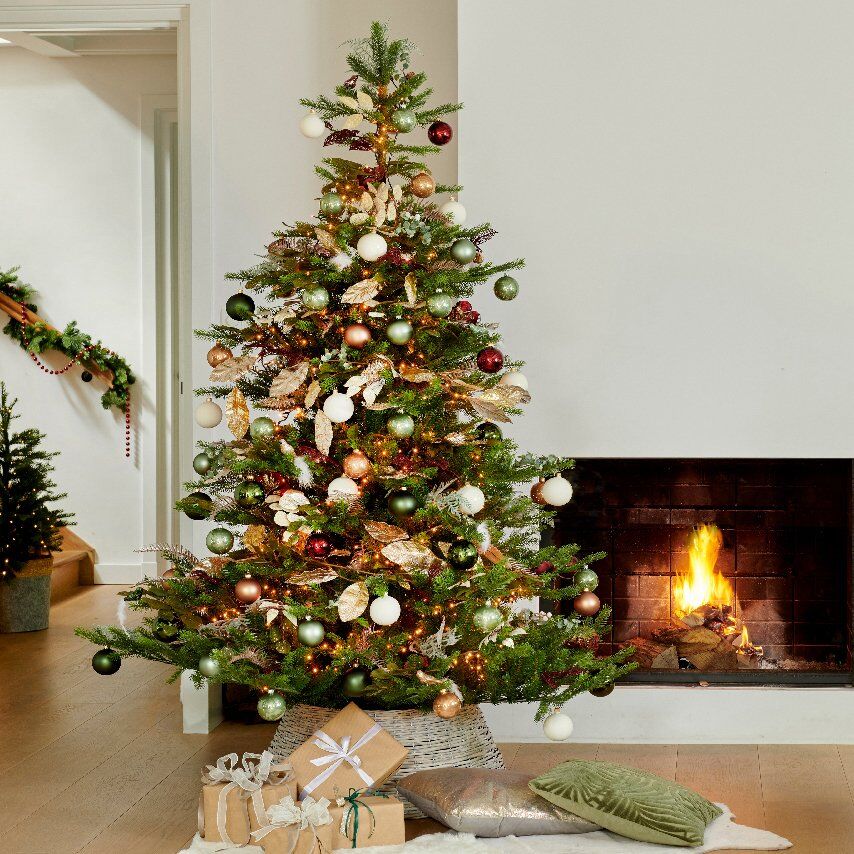 Albero di Natale artificiale Glorious Alt. 360 cm Verde abete 1