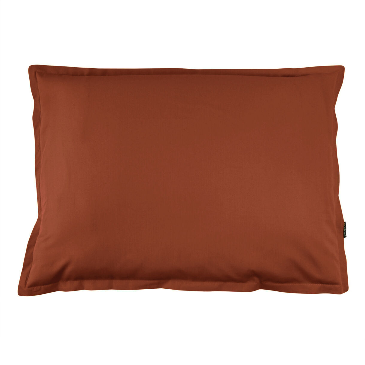Federa cuscino rettangolare percalle di cotone (80 cm) Cali Terracotta