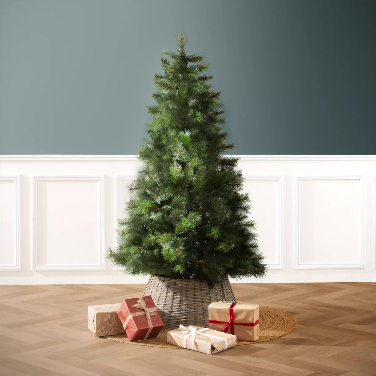Sapin artificiel de Noël Oregon H155 cm Vert sapin 1