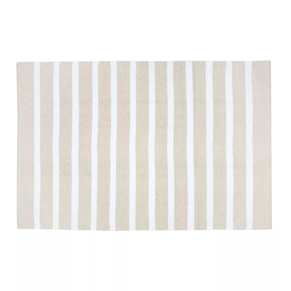 Alfombra en algodón (60 x 90 cm) Calvi Blanco