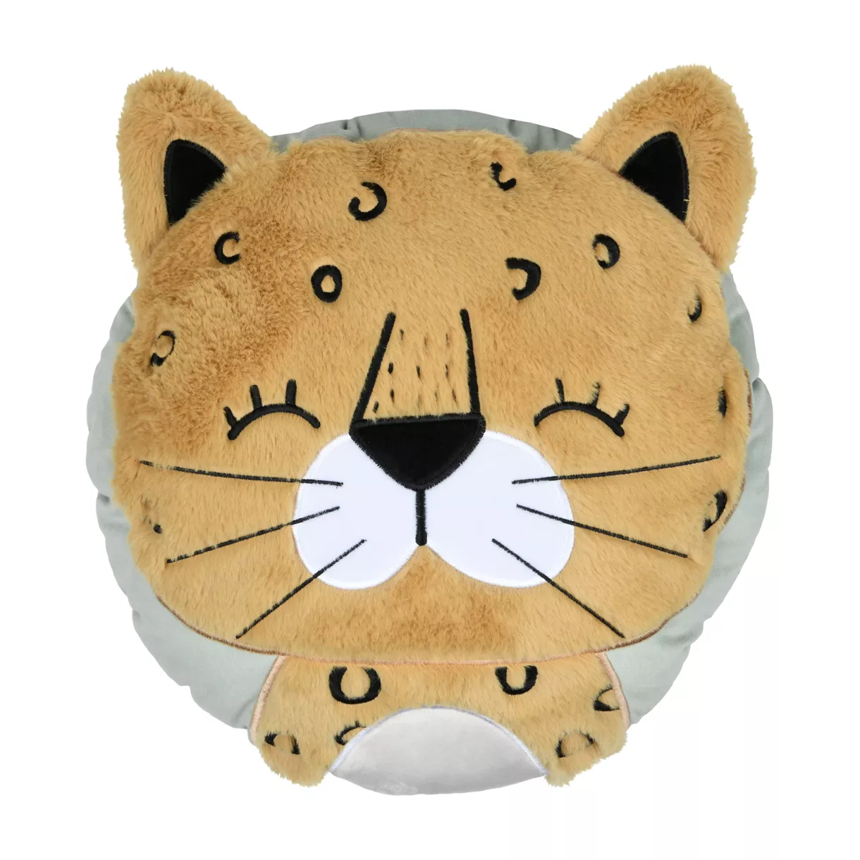Sierkussen rond (40 cm) Choubidou Geel