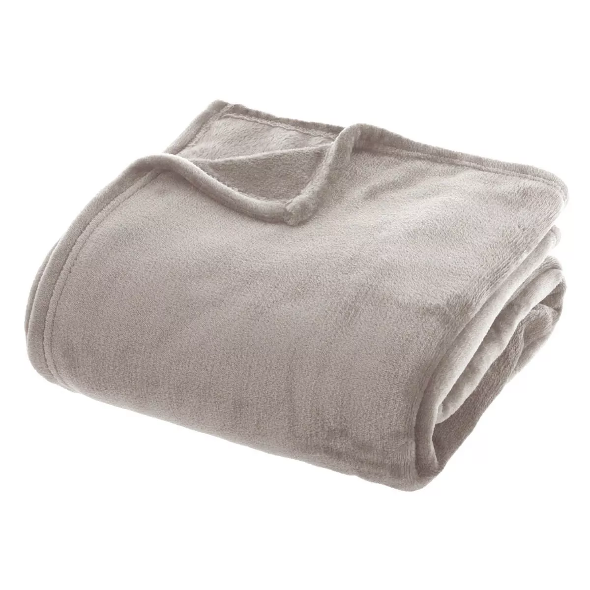 Plaid doux (180 cm) Tendresse flanel Lin 1