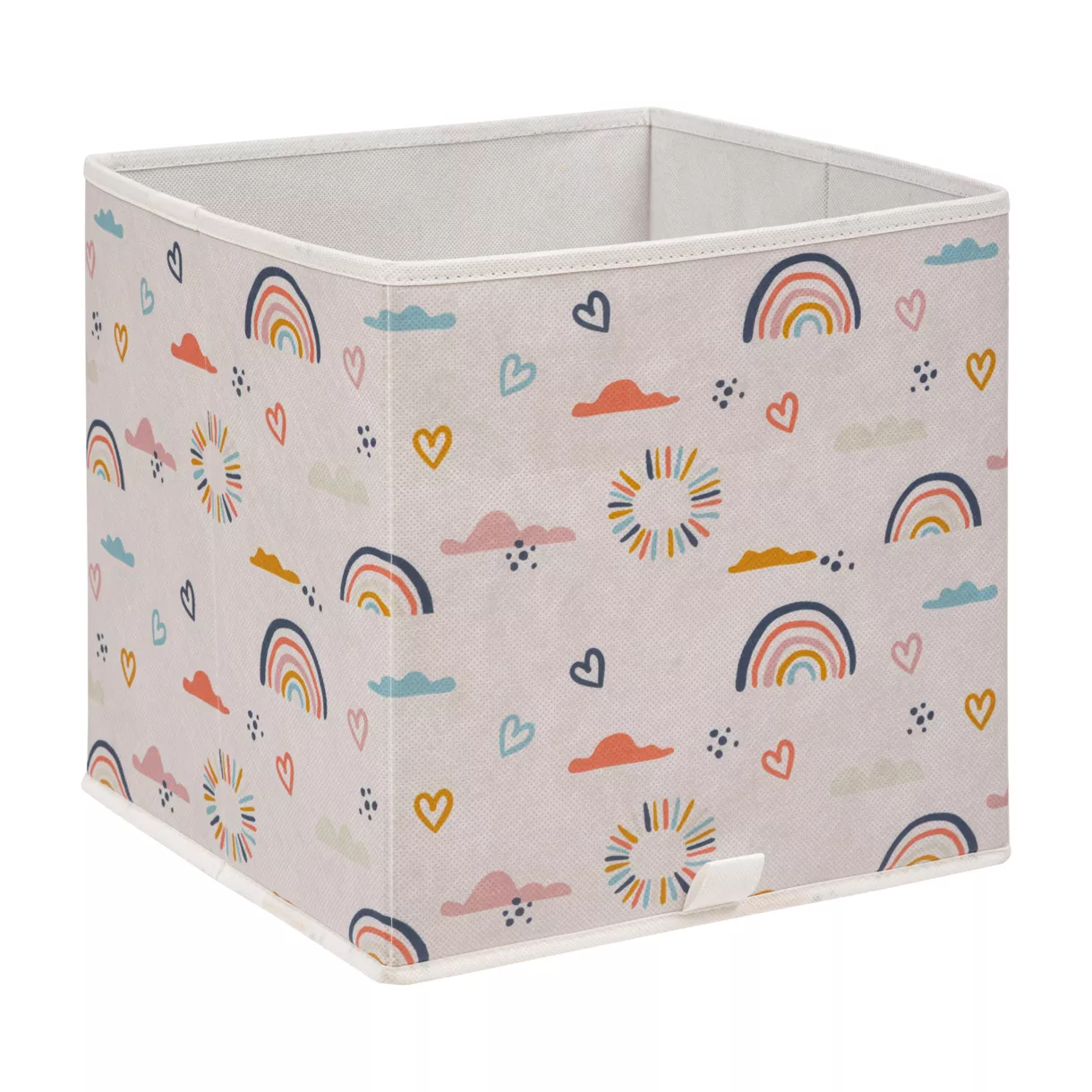 Cesta de almacenamiento infantil (29 x 29 cm) Arc-en-Ciel Multicolor