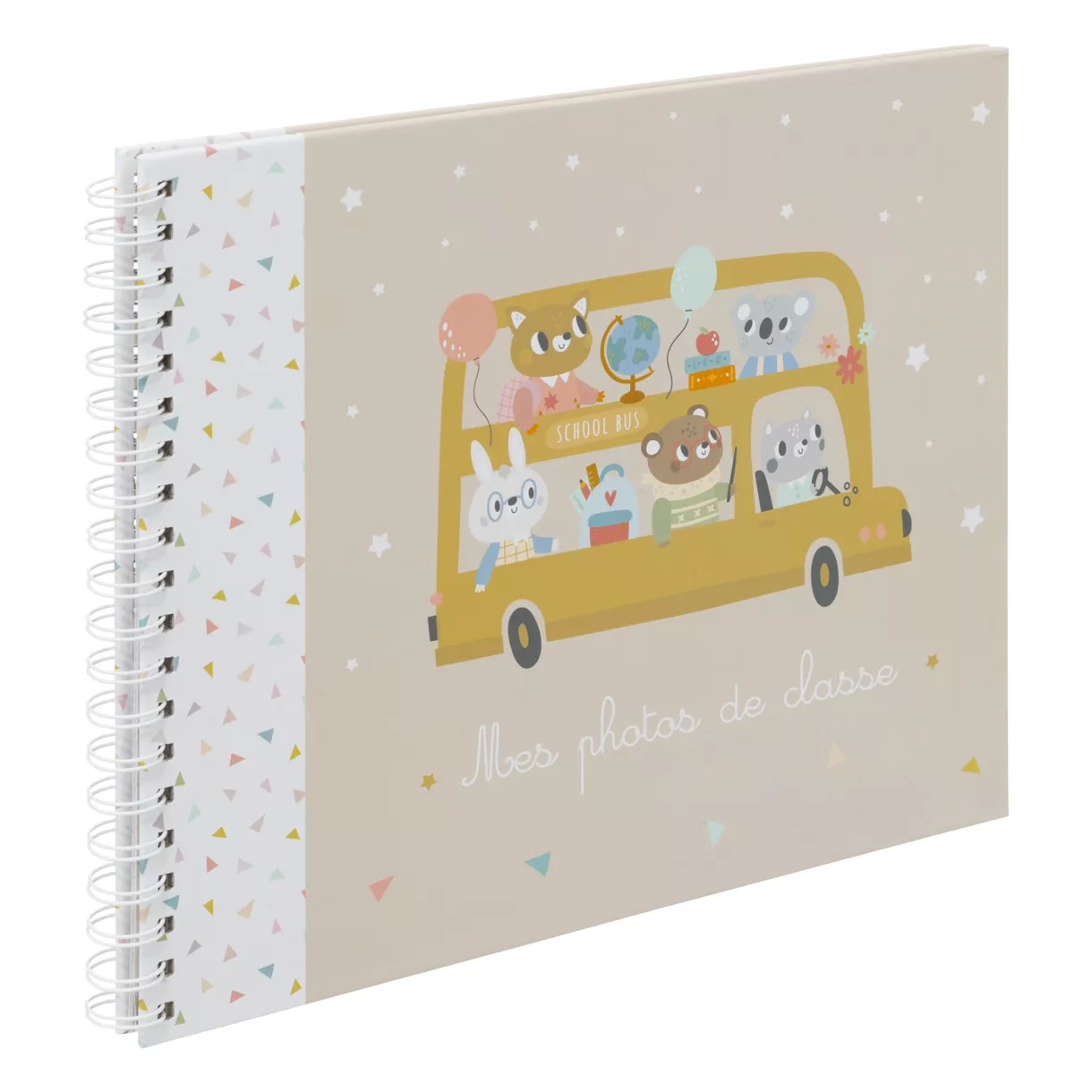 ALBUM PHOTO CLASSE 15PH L, 26 x P, 2 x H, 32,5 cm Beige