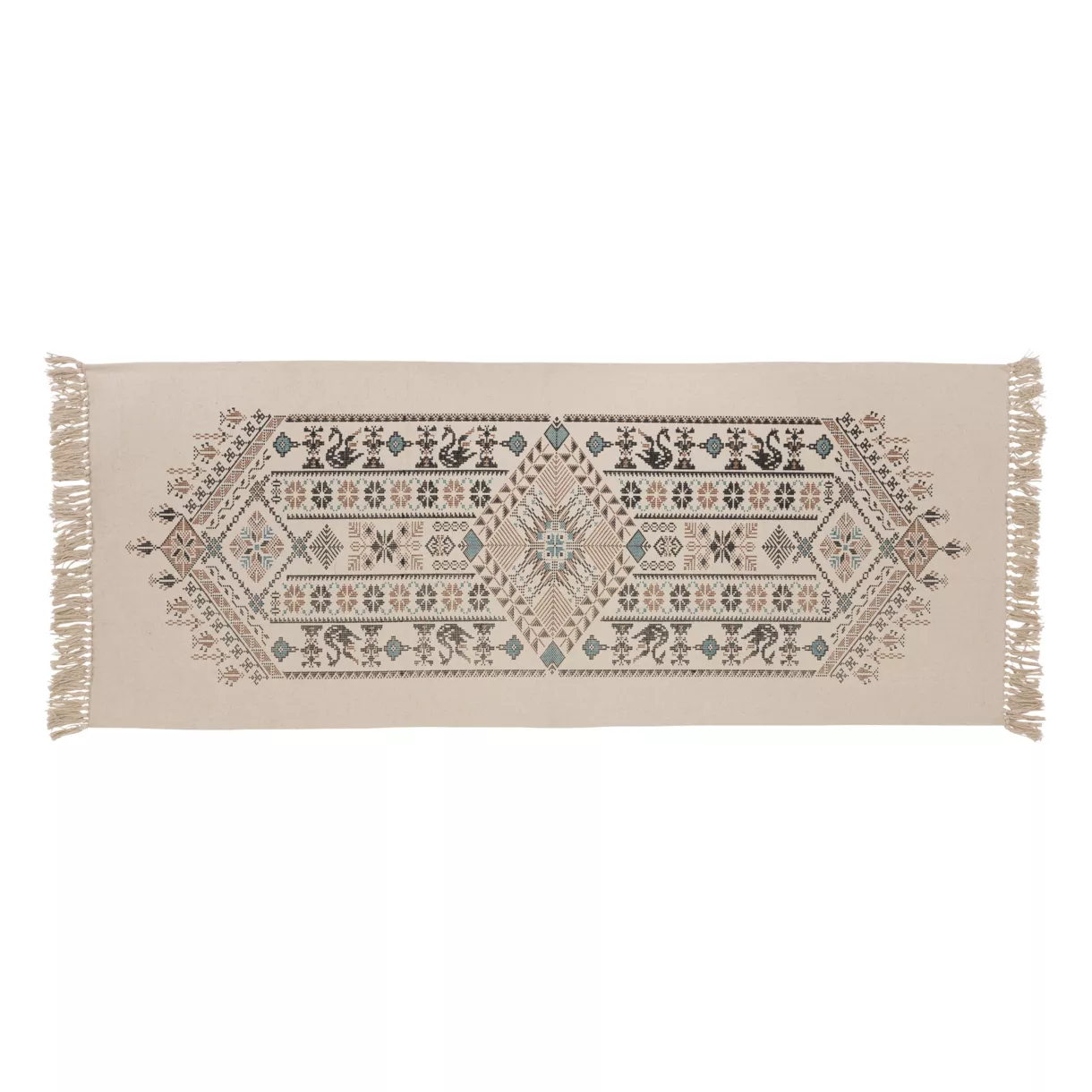 Alfombra de pasillo antideslizante (80 x 200 cm) Caleb Beige