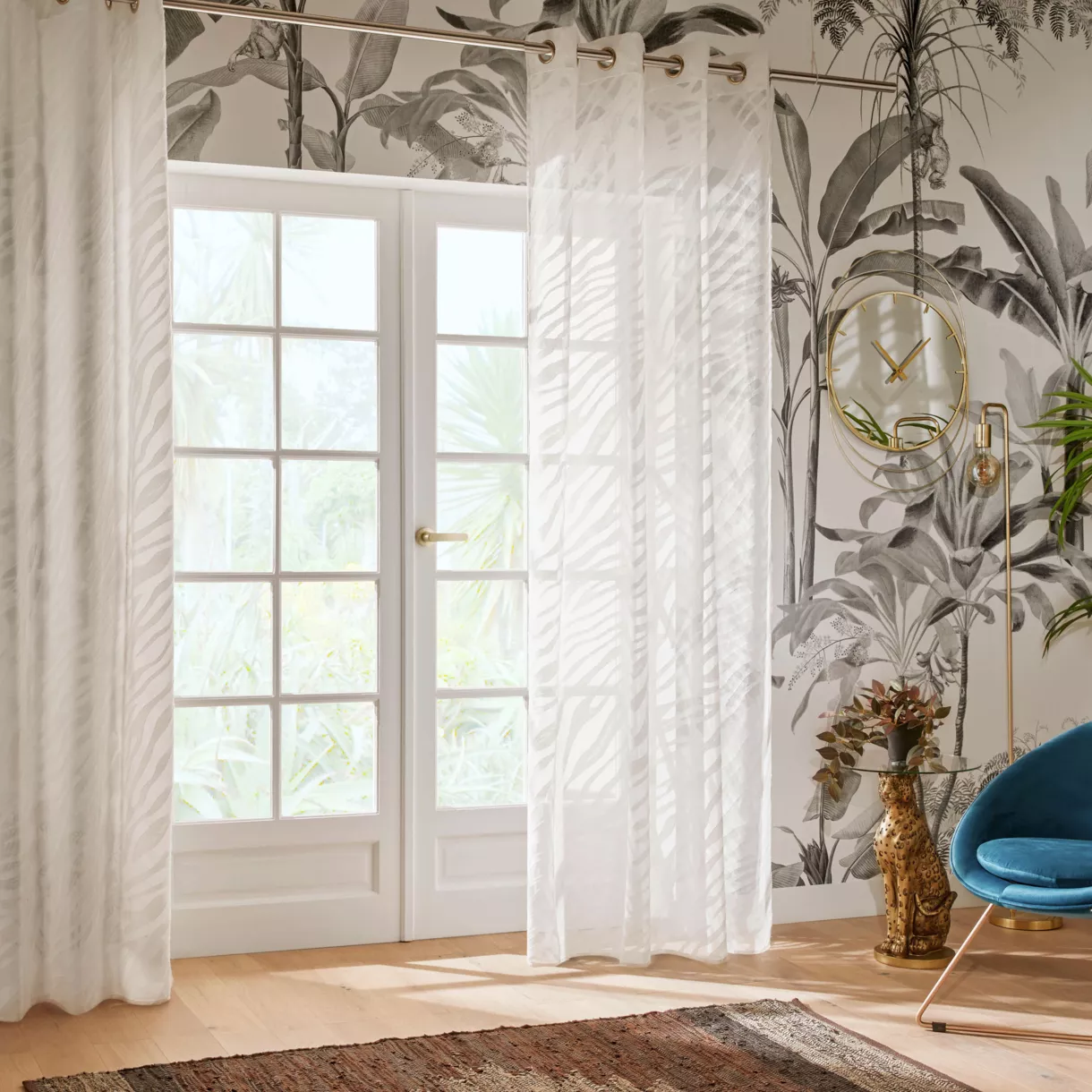 Visillo (140 x 240 cm) Boudoir Blanco