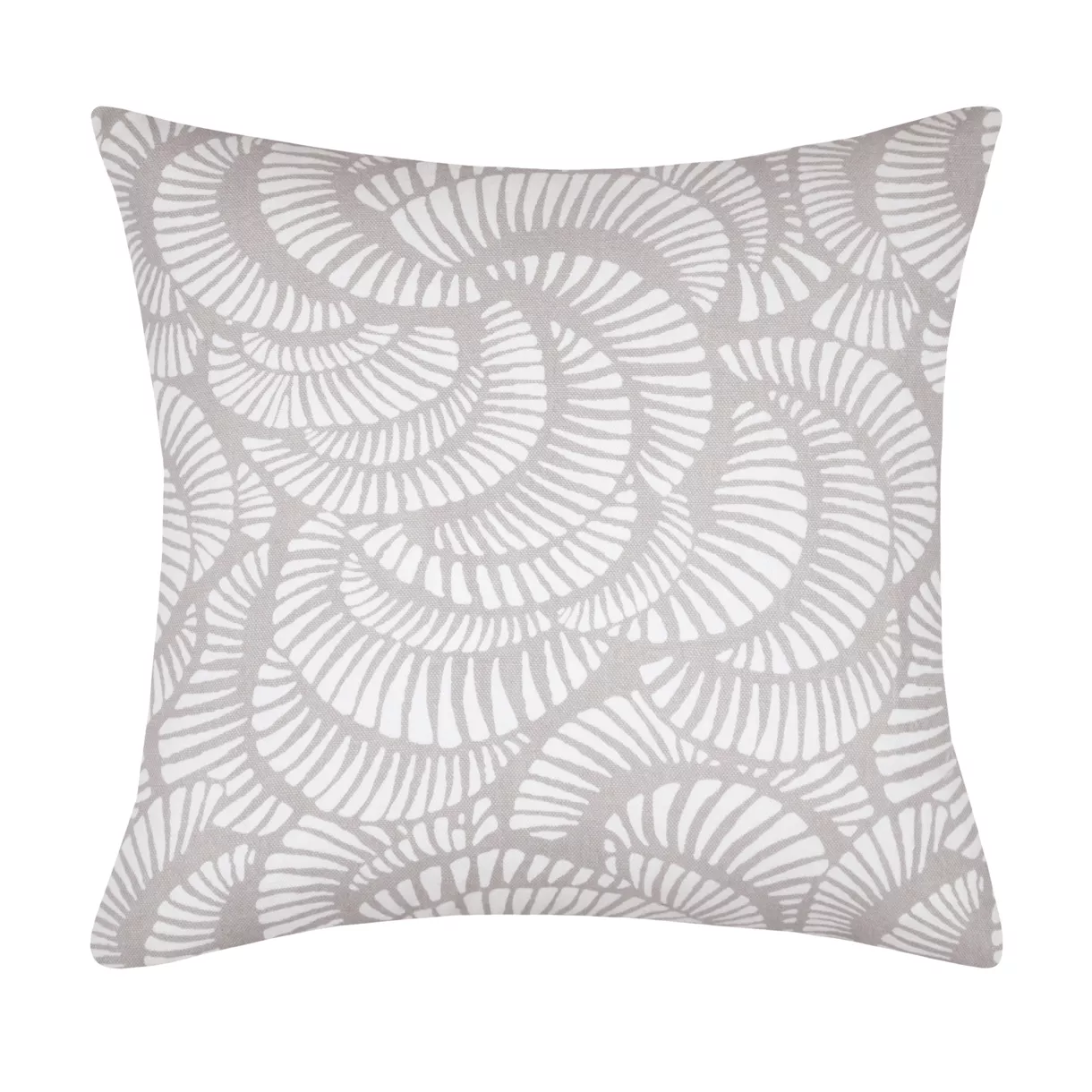 Funda de cojín cuadrada en algodón (40 x 40 cm) Melora Blanco