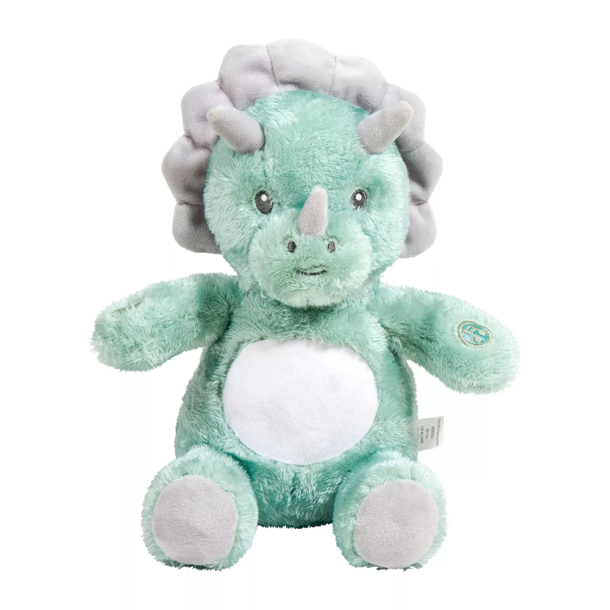 Peluche lámparita y musical bebé Dino Verde