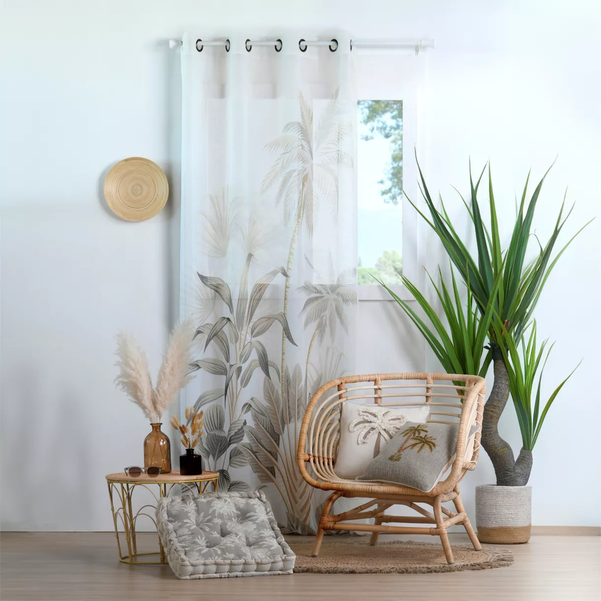 Visillo (140 x 260 cm) Nehora Beige