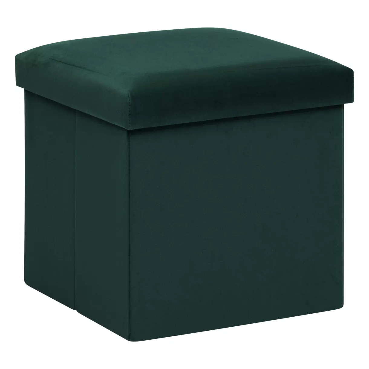 POUF PLI VEL TESS CED L, 38 x P, 38 x H, 38 cm Ambre