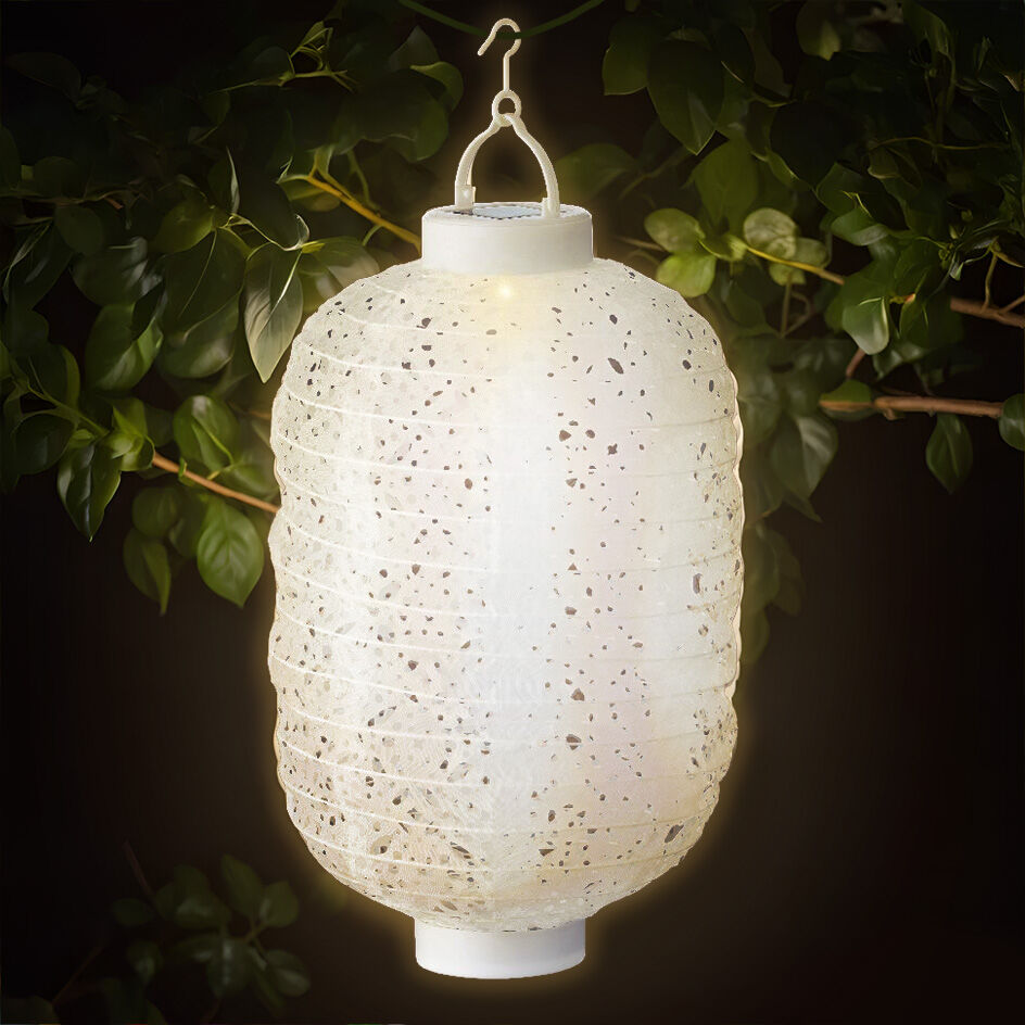 Lanterna cinese LED Ellipse - Blanc chaud 1