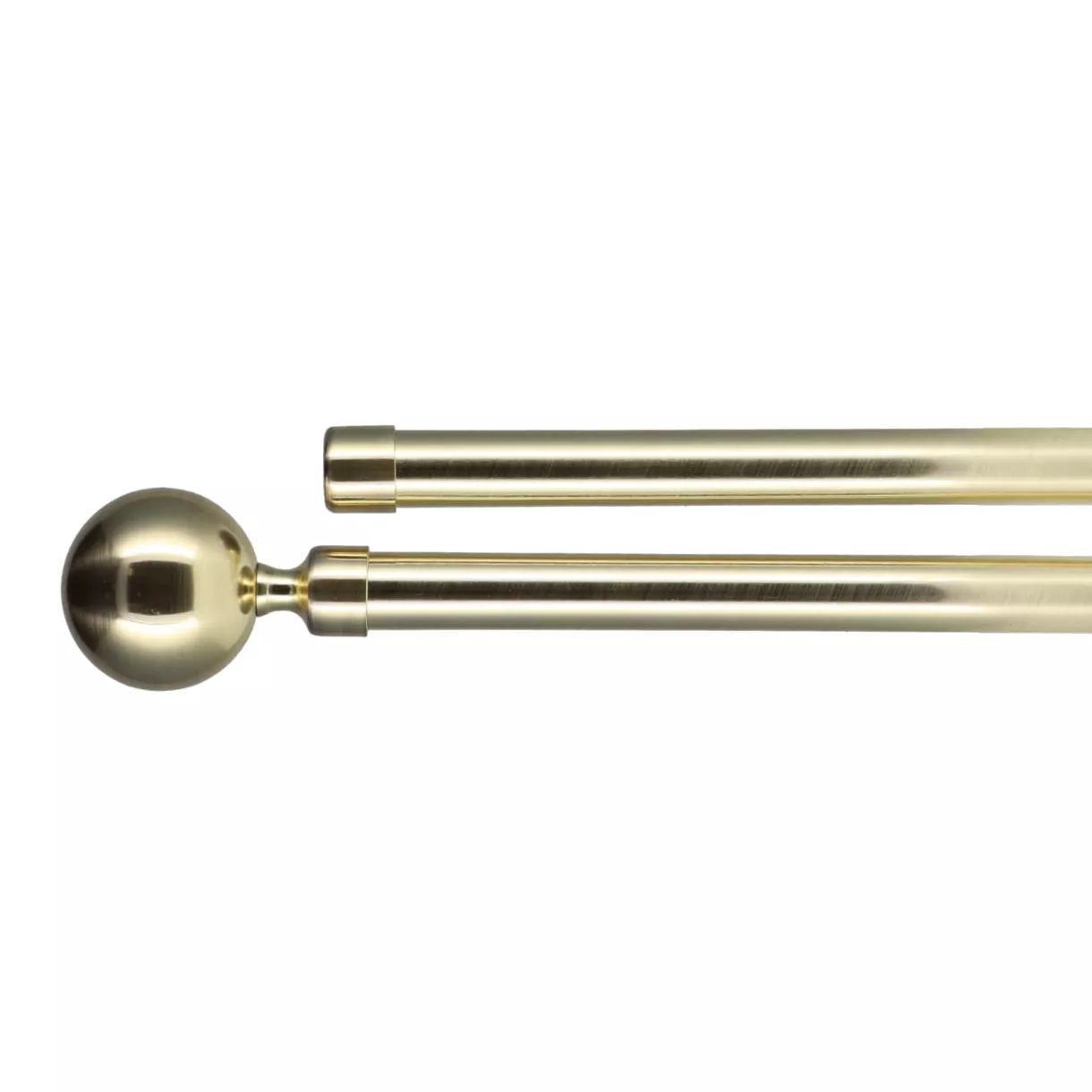 KIT EXT 210-380 CM D19 DOUBLE BARRES EMBOUT PALOMA - OR